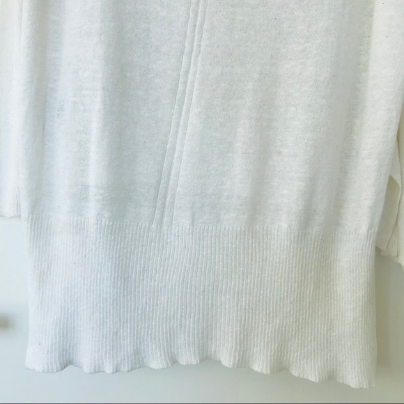 Free People White Sweater Lightweight - Picture 9 of 11